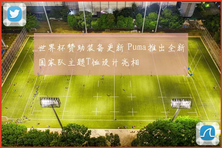 世界杯赞助装备更新 Puma推出全新国家队主题T恤设计亮相