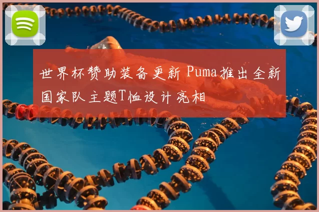 世界杯赞助装备更新 Puma推出全新国家队主题T恤设计亮相